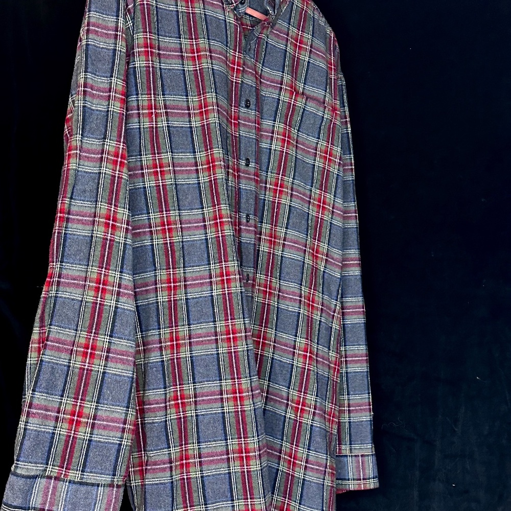 LL Bean Men’s Flannel shirt XXL-tall